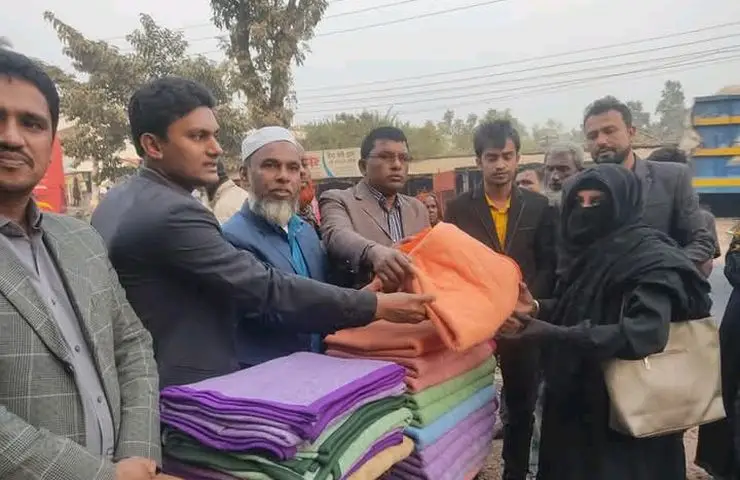 Winter support distribution